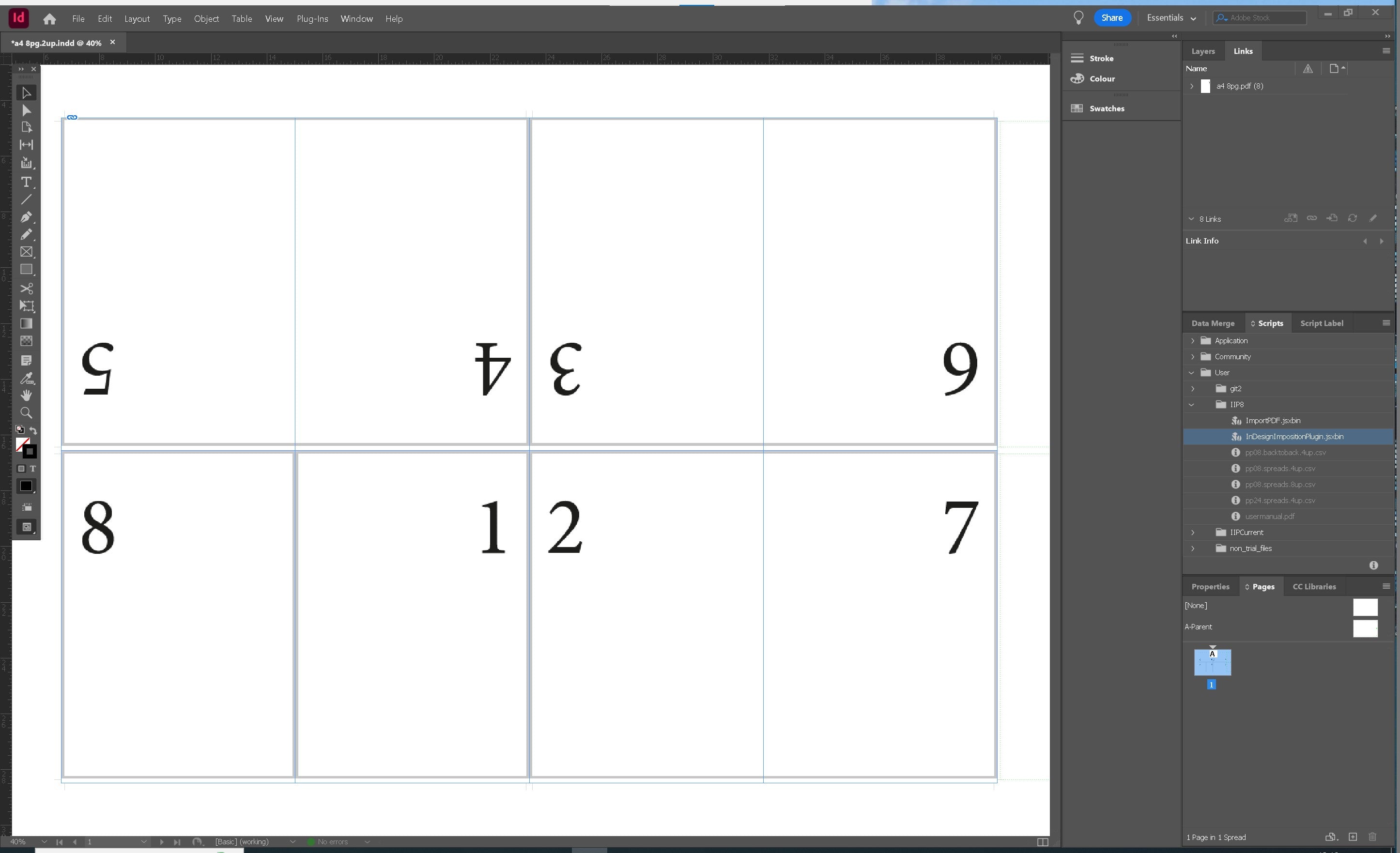 New Features in Adobe InDesign Imposition Plugin: Defaults, CSV Signat ...